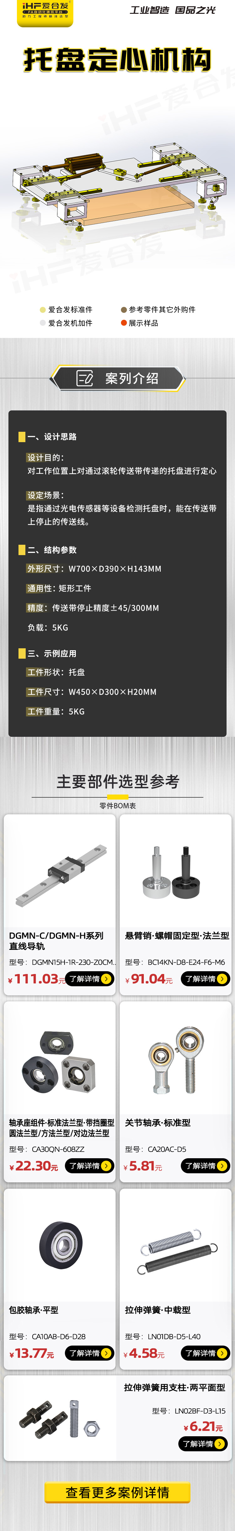 愛合發(fā)：案例分析，托盤定心機(jī)構(gòu)